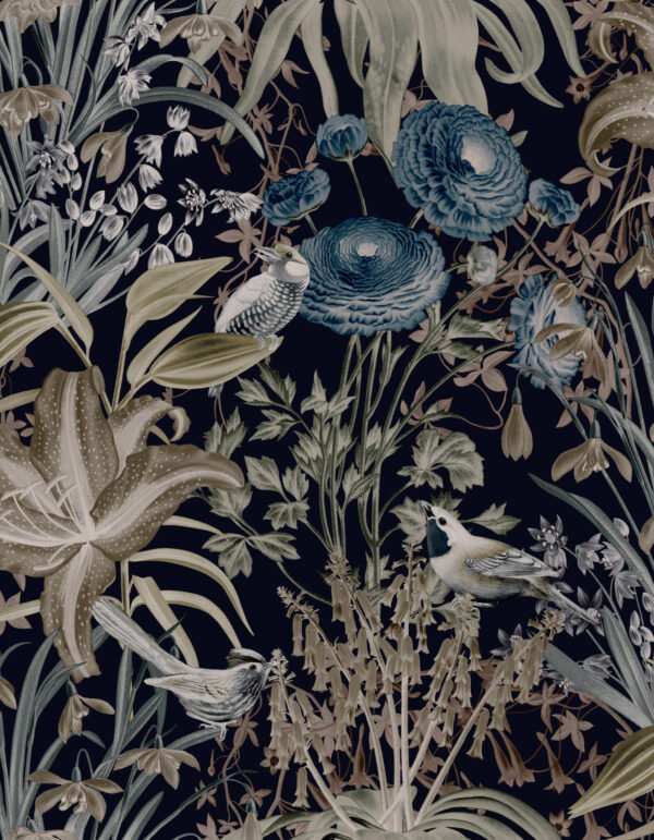 26731 - Midnight Azure Garden