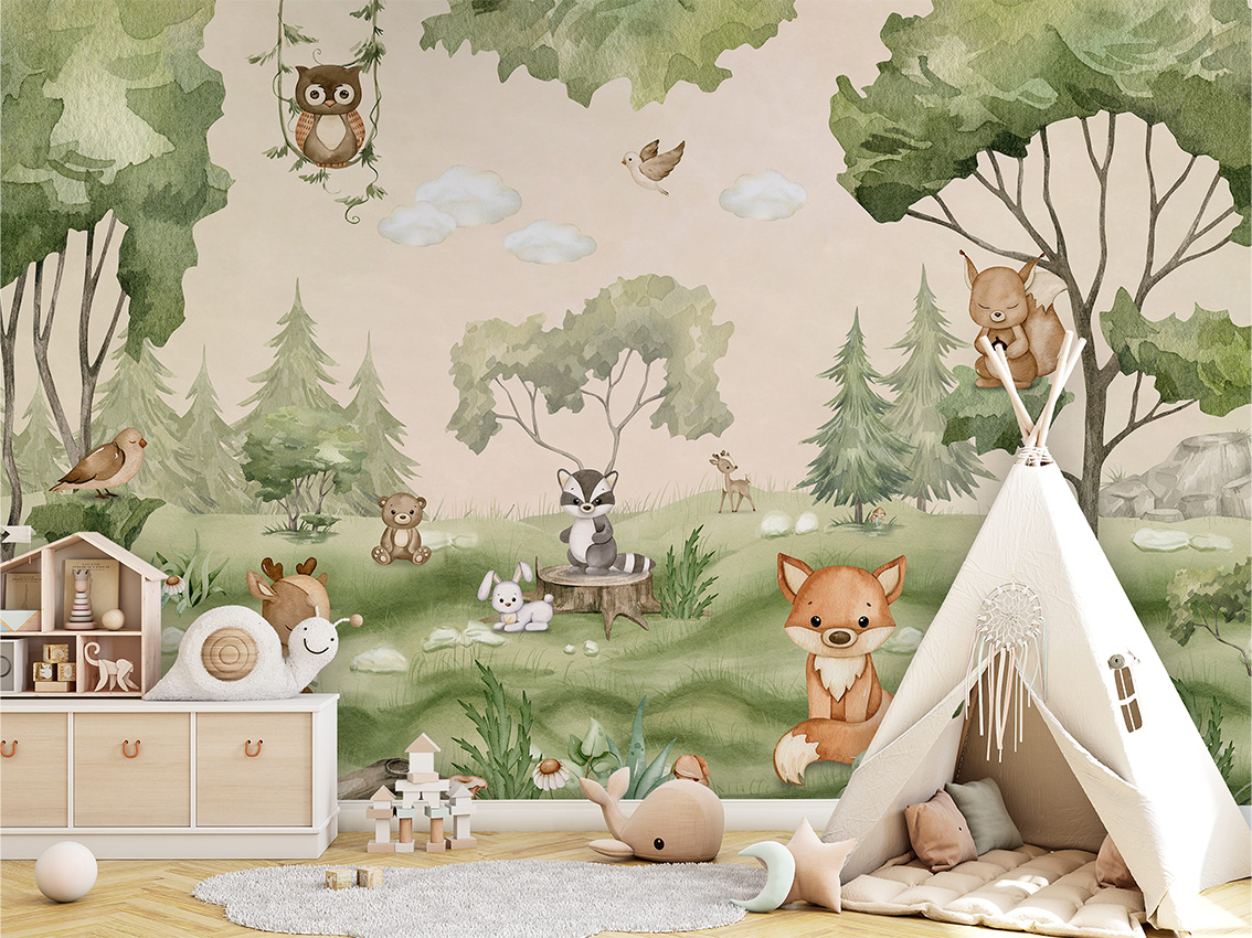 WOODLAND JOY - Mural - Image 2